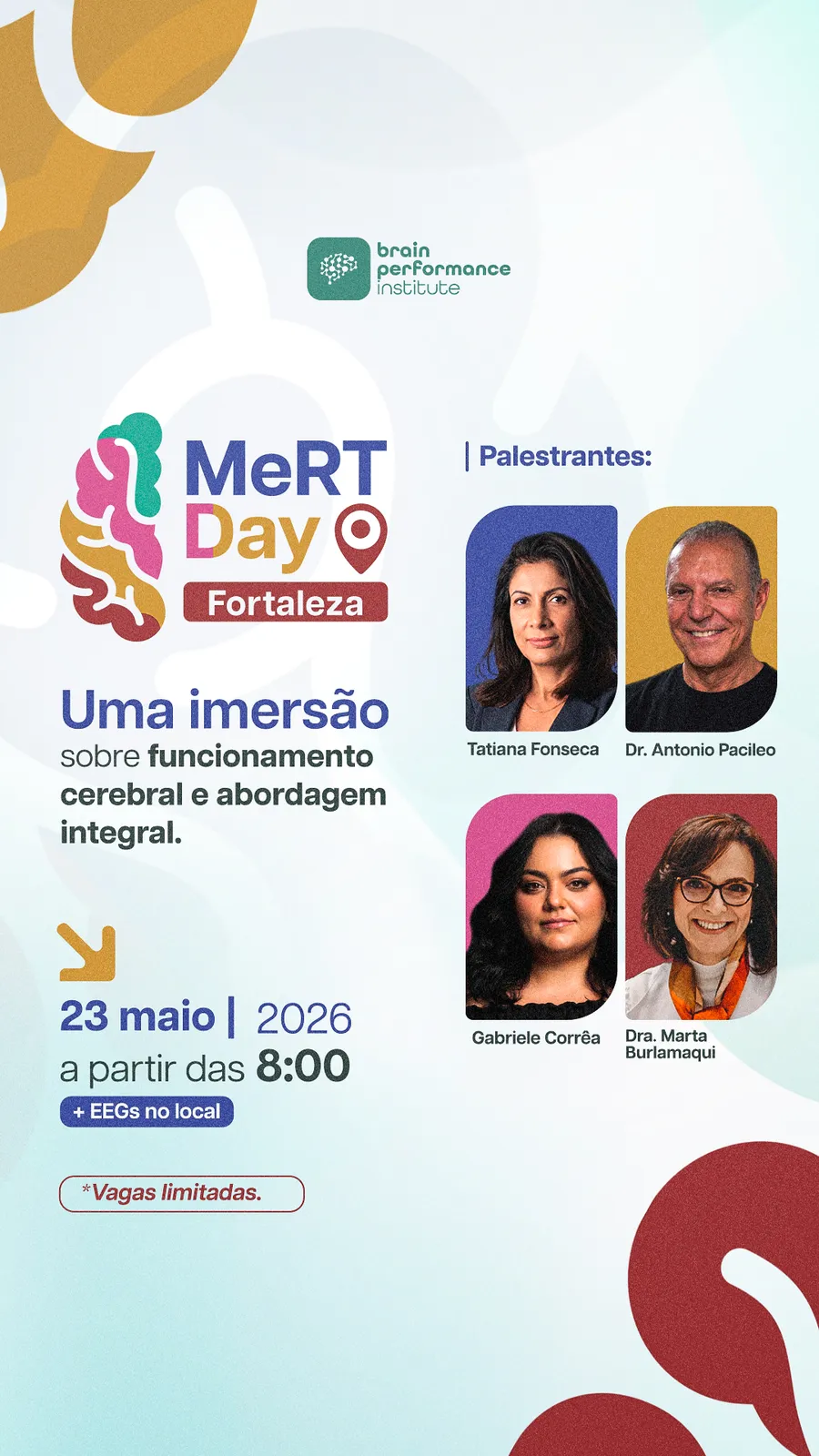 MeRT Day Fortaleza — palestrantes