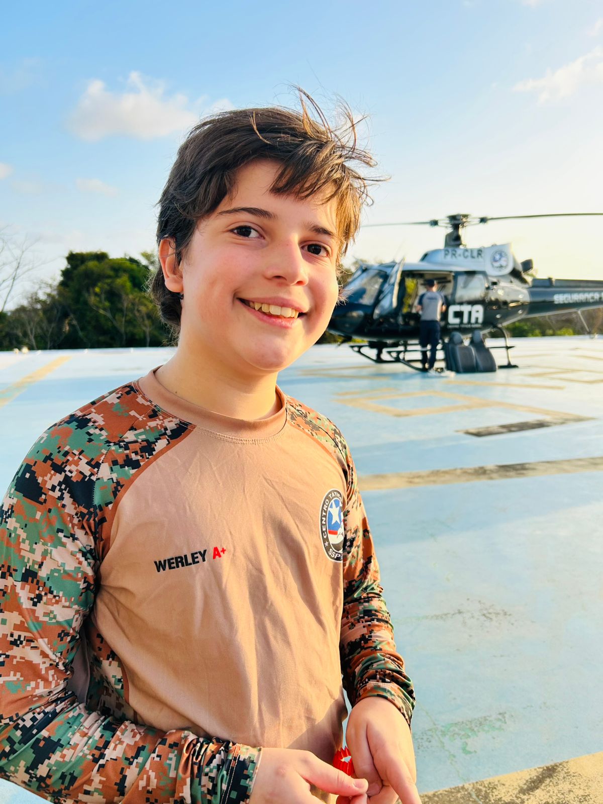 Paciente em tratamento MeRT - Artur, 12 anos
