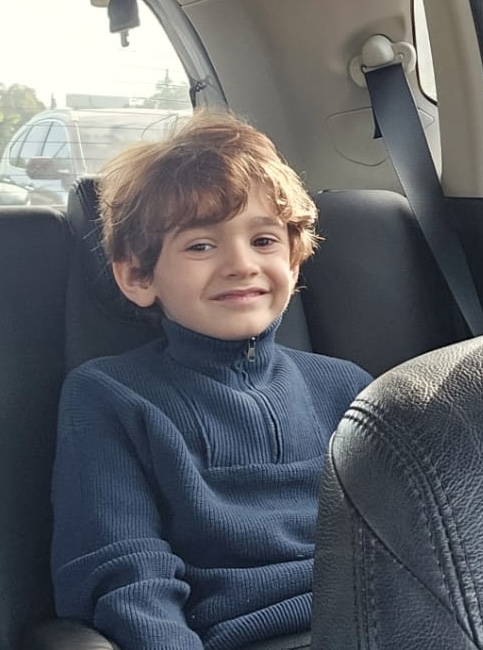 Paciente em tratamento MeRT - Matteo, 6 anos