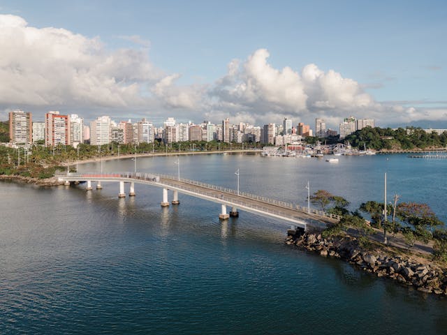 Praia de Camburi em Vitória